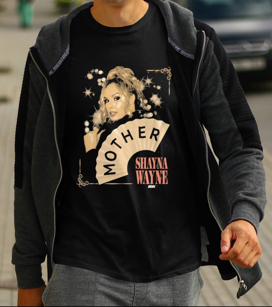 Shayna Wayne Mother Fan Artwork With Glamorous T-Shirt