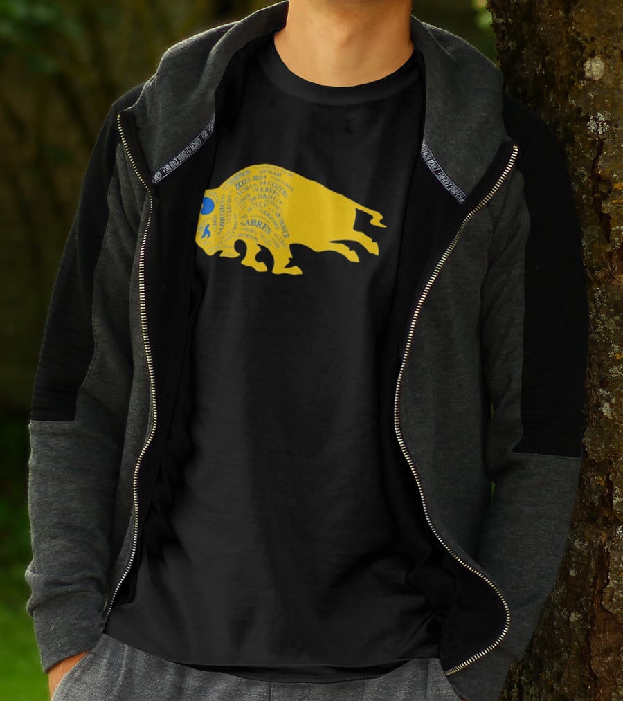 Buffalo Sabres Tage Thompson Rasmus Dahlin Alex Tuch Hockey 2023 Team Players T-Shirt
