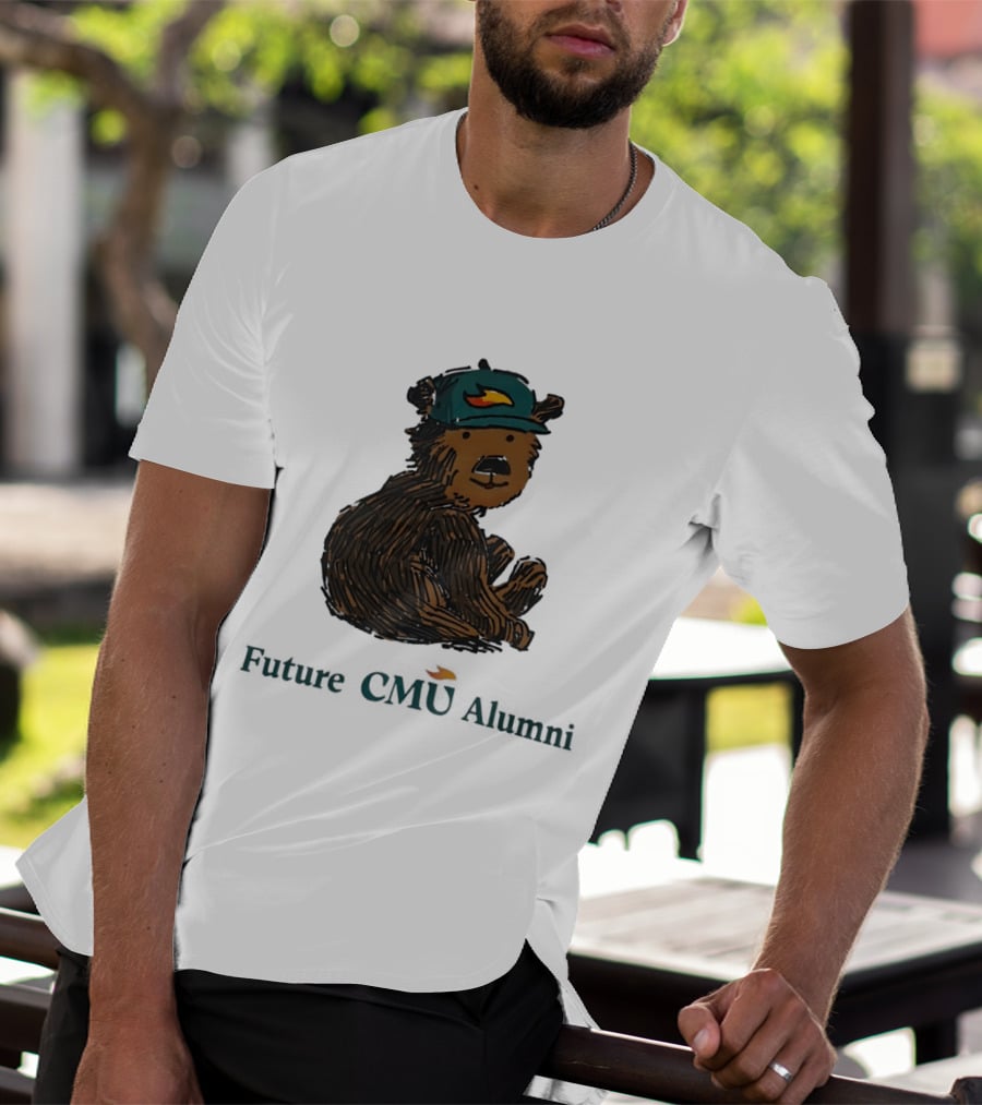 Bear Future CMU Alumni With Cap T-Shirt