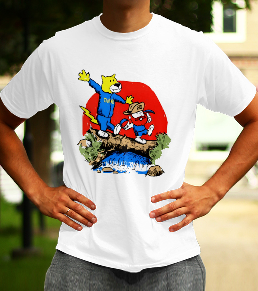 Buffalo Bills Football Cartoon Characters With DNR Sports T-Shirt