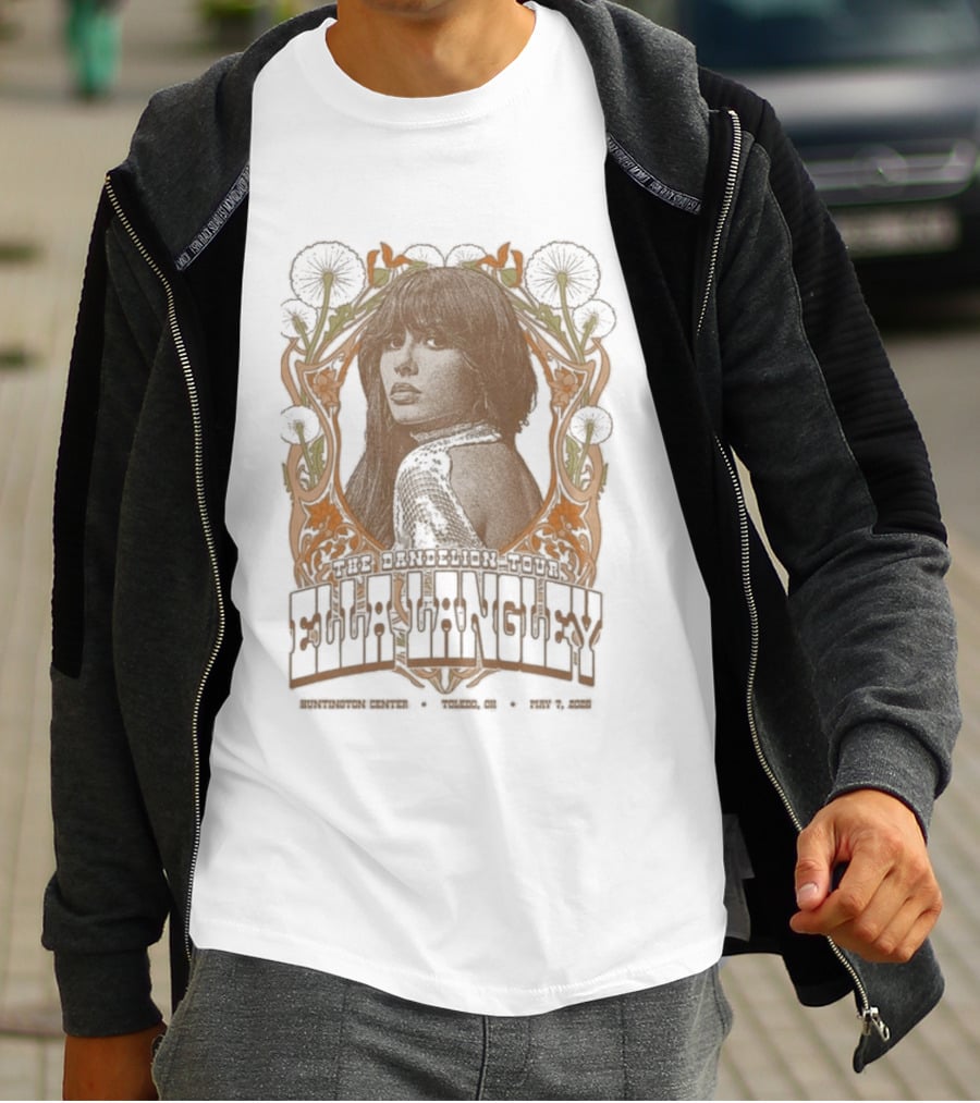 Ella Langley May 7 2026 Toledo OH Event Botanical Frame T-Shirt