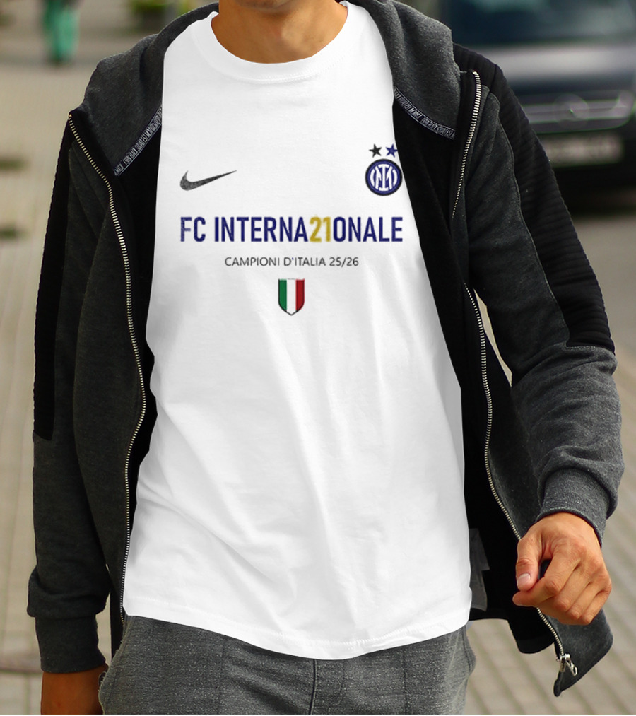 FC Internazionale Campioni D'Italia 25/26 Snake T-Shirt