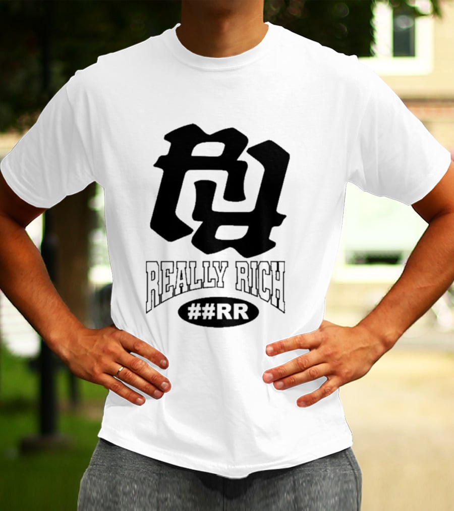 Kankan Really Rich Hashtag RR Essentials T-Shirt