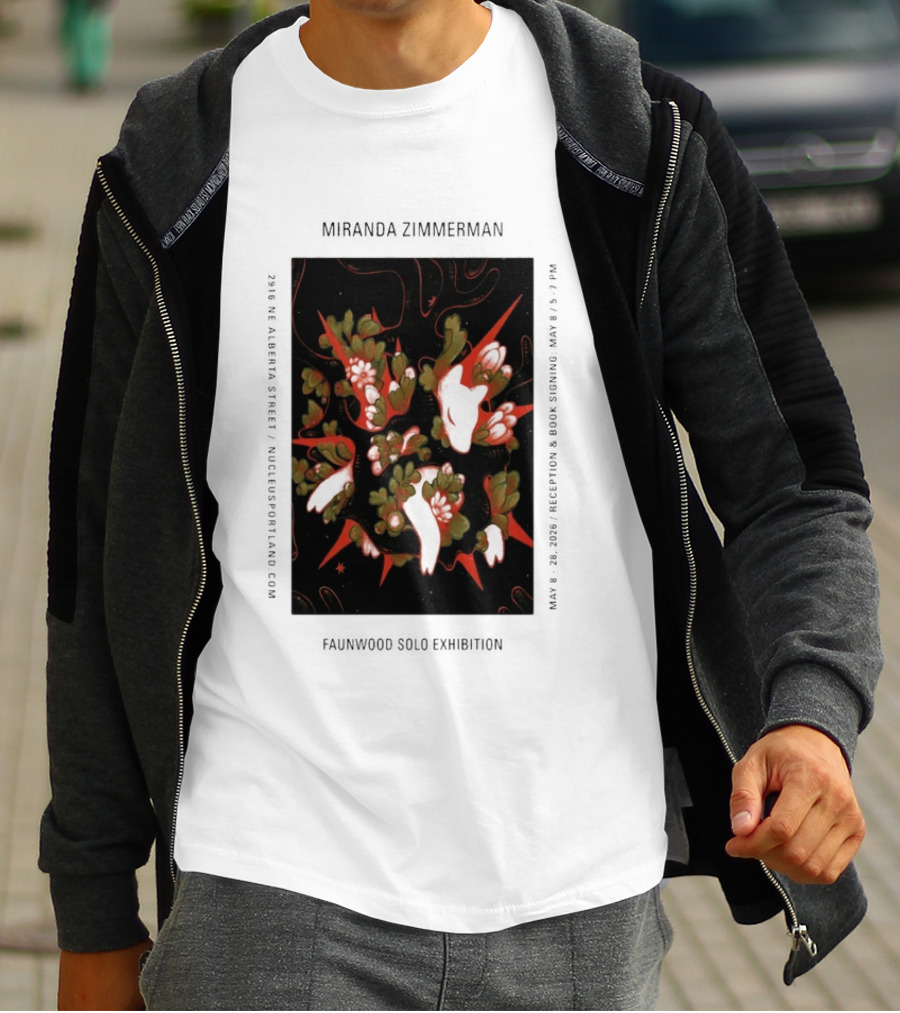 Miranda Zimmerman Bayne Nucleus Portland May 8 2026 Tour Edition T-Shirt