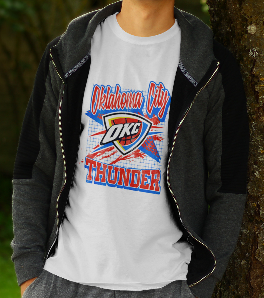 Oklahoma City Thunder OKC Vintage Hardwood Classics Vibe 2026 T-Shirt