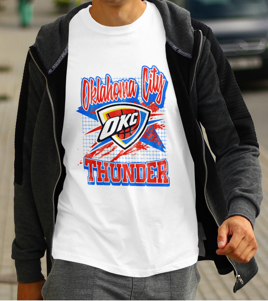 Oklahoma City Thunder OKC Vintage Hardwood Classics Vibe 2026 T-Shirt