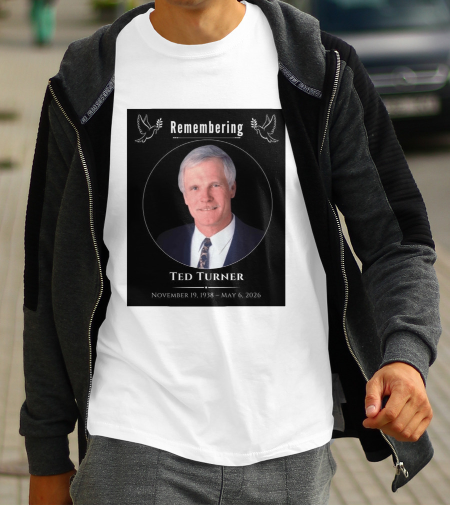 Ted Turner Memorial November 19 1938 May 6 2026 T-Shirt
