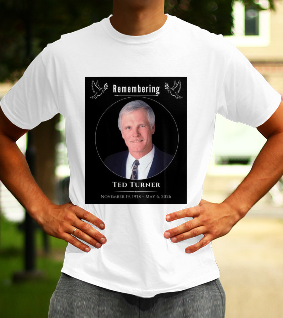 Ted Turner Memorial November 19 1938 May 6 2026 T-Shirt