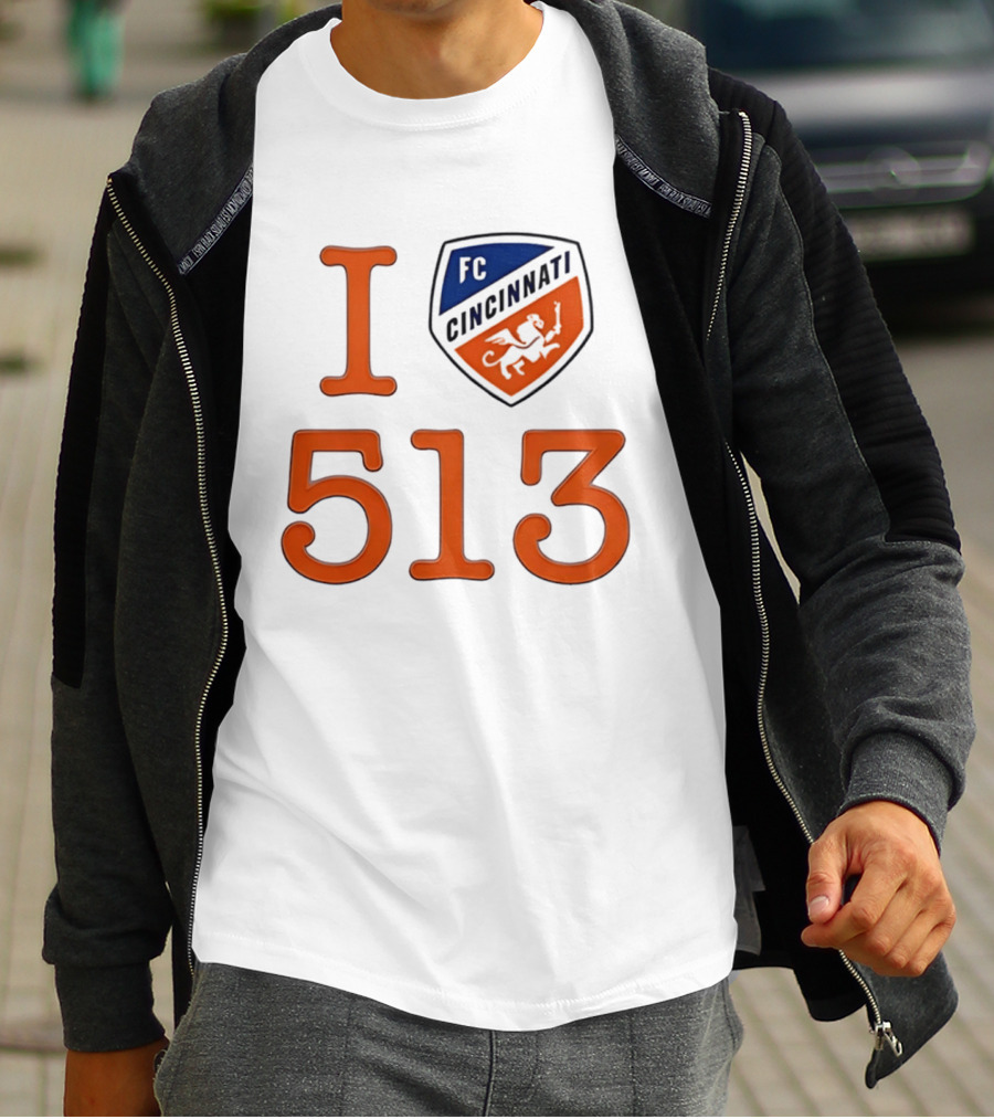 Ted Karras FC Cincinnati I 513 Day Cincy T-Shirt