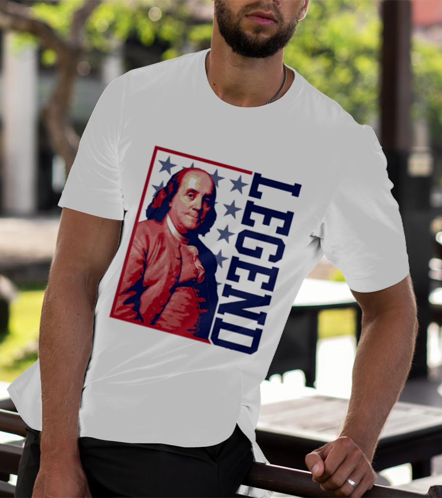 Legend Benjamin Franklin Stars T-Shirt