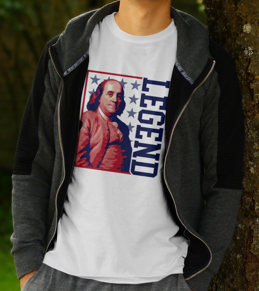 Legend Benjamin Franklin Stars T-Shirt