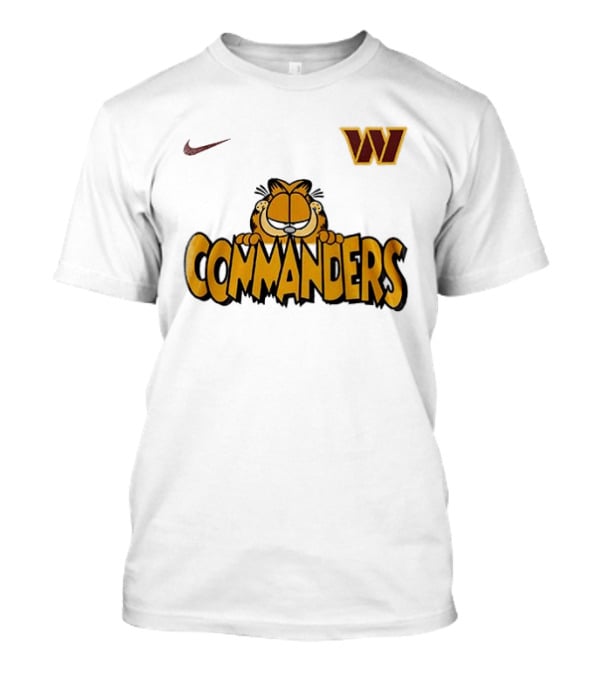 Nike Washington Commanders Garfield Collaboration Football Fan Collection T-Shirt