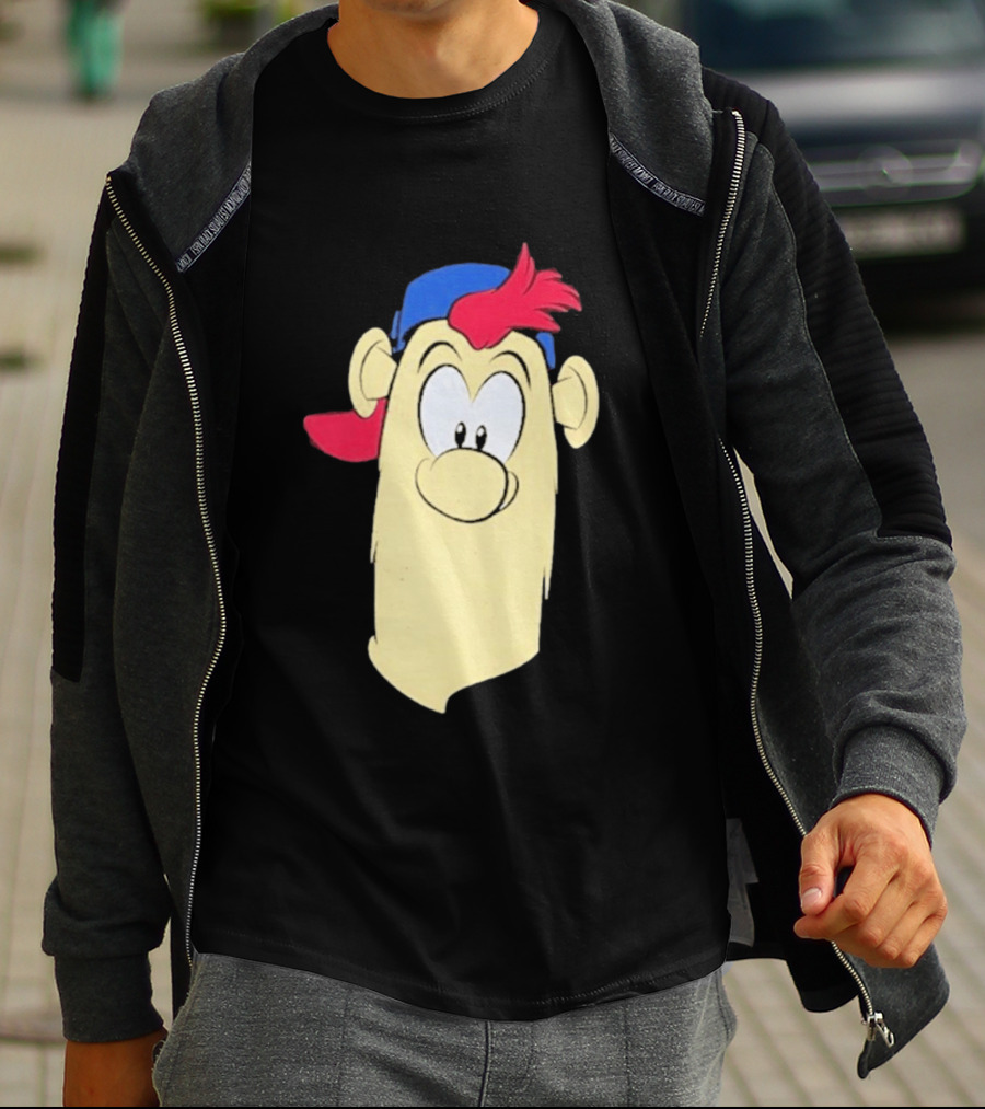 Atlanta Braves Blooper Character Face T-Shirt