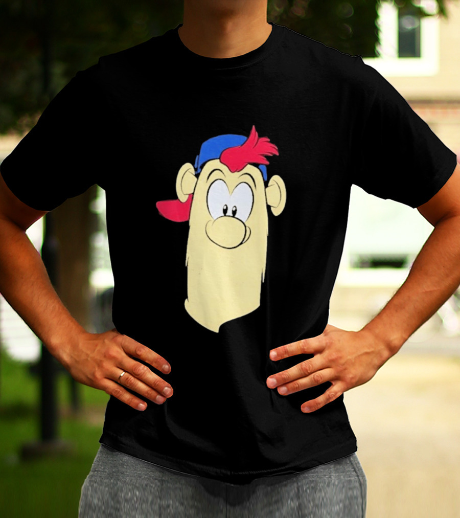 Atlanta Braves Blooper Character Face T-Shirt