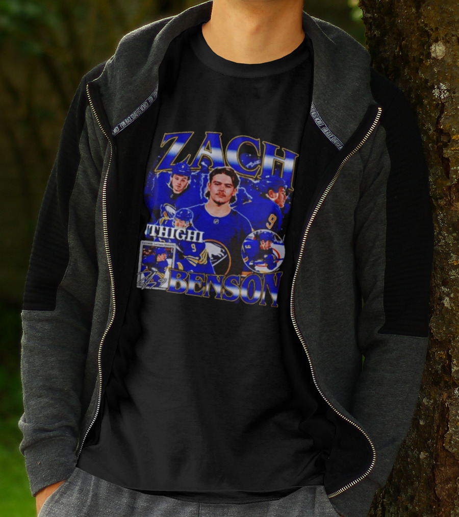 Buffalo Sabres Zach Benson Thighi Hockey T-Shirt