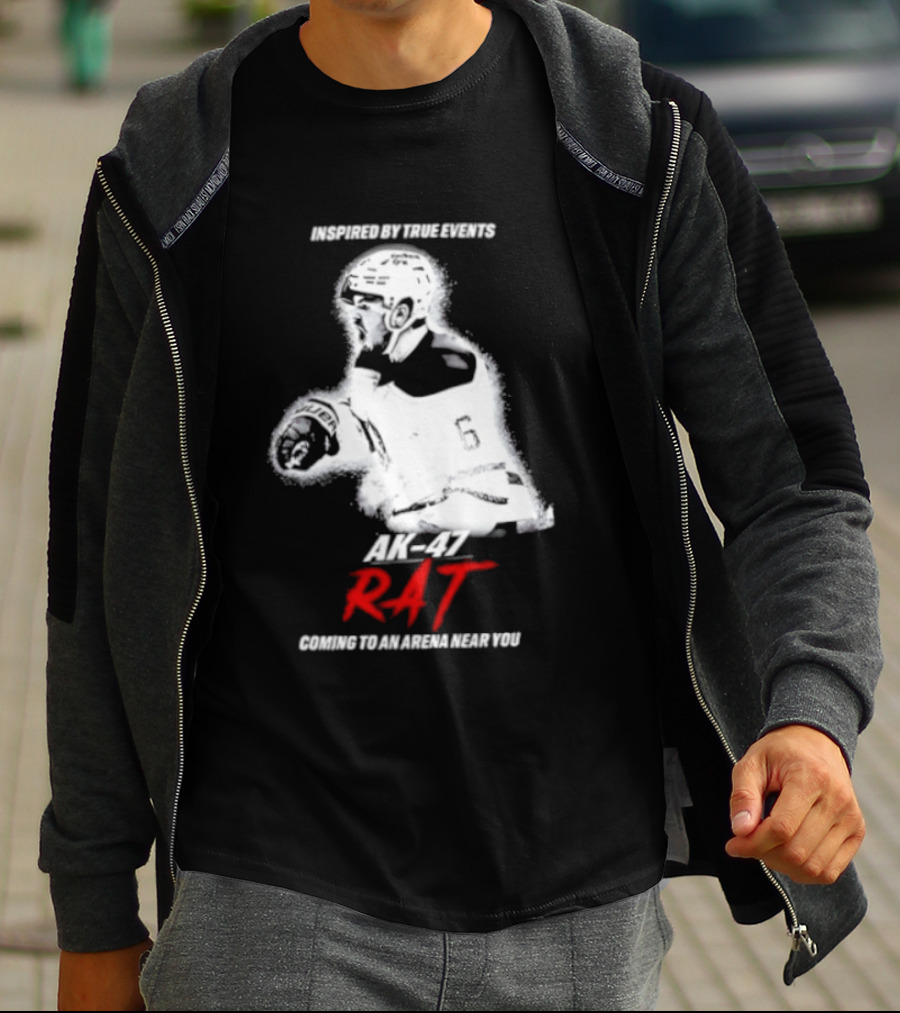 By True Events AK 47 Rat Coming To An Arena Near You Zach Benson T-Shirt