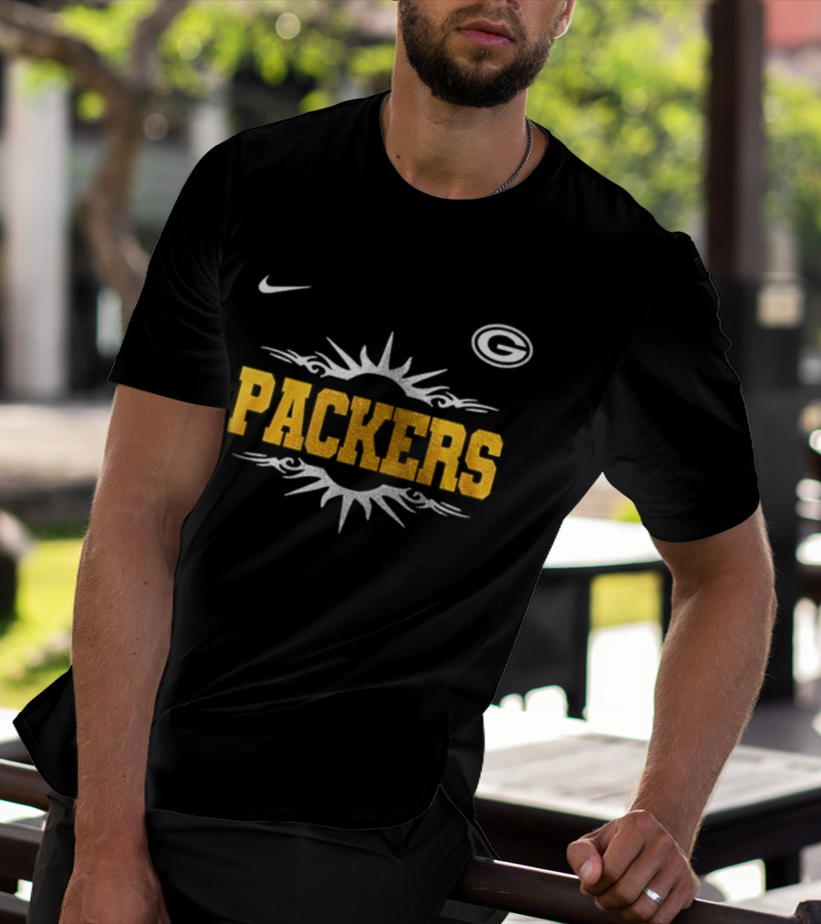 Green Bay Packers X Jason Aldean I Stand With Nike Packers T-Shirt