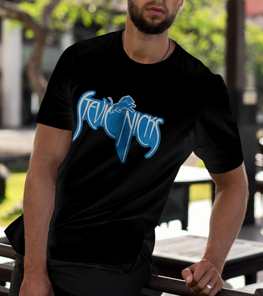 Detroit Lions Stevie Nicks Don't Be A Lady T-Shirt