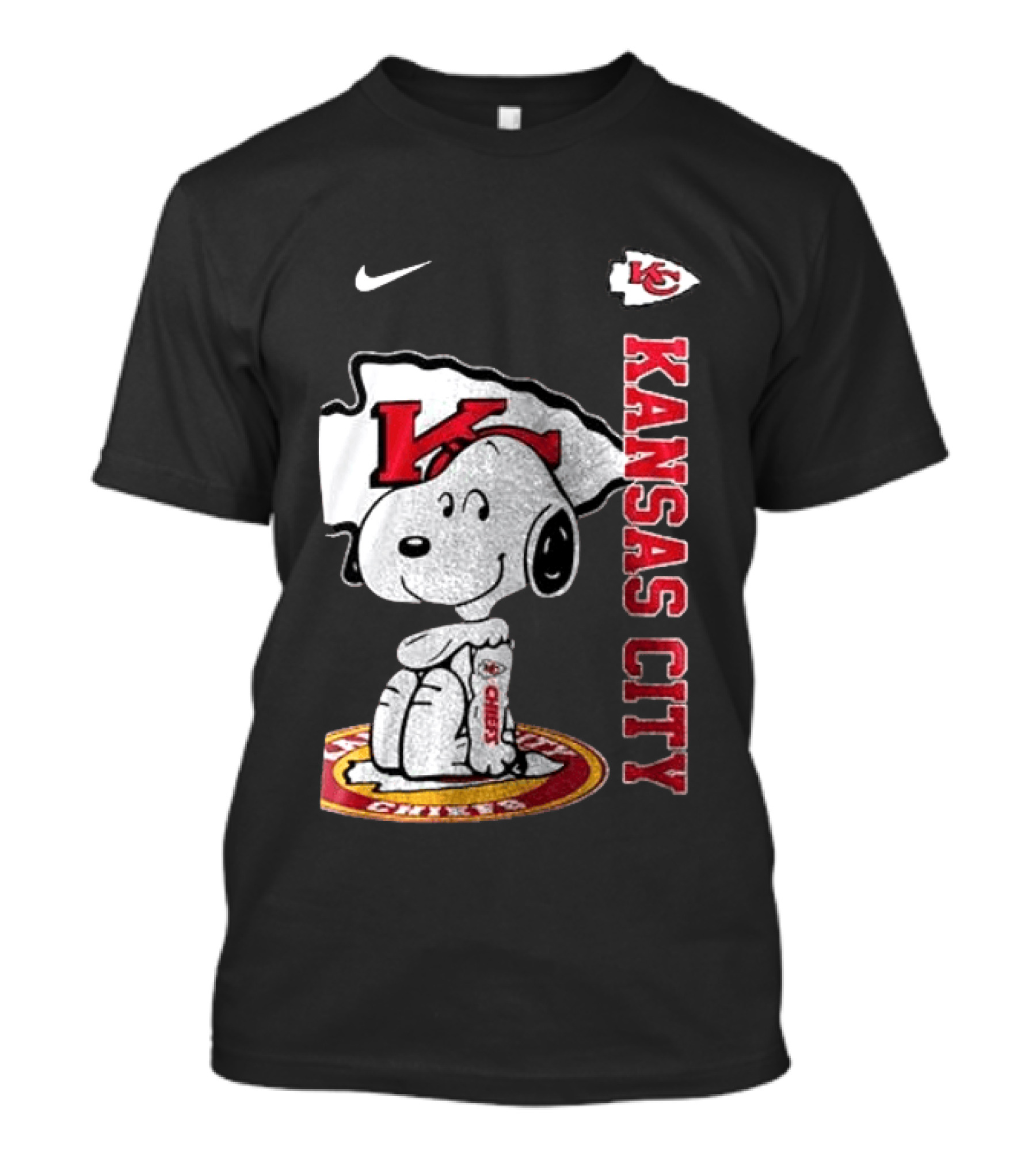 Kansas City Chiefs Snoopy Yes I'm Old Thank You For The Memories T-Shirt