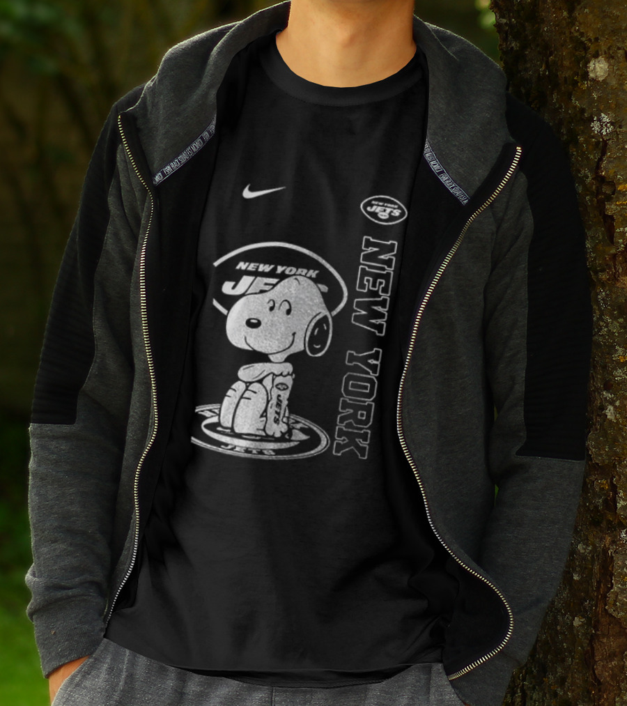 New York Jets Snoopy Yes I'm Old Thank You For The Memories T-Shirt
