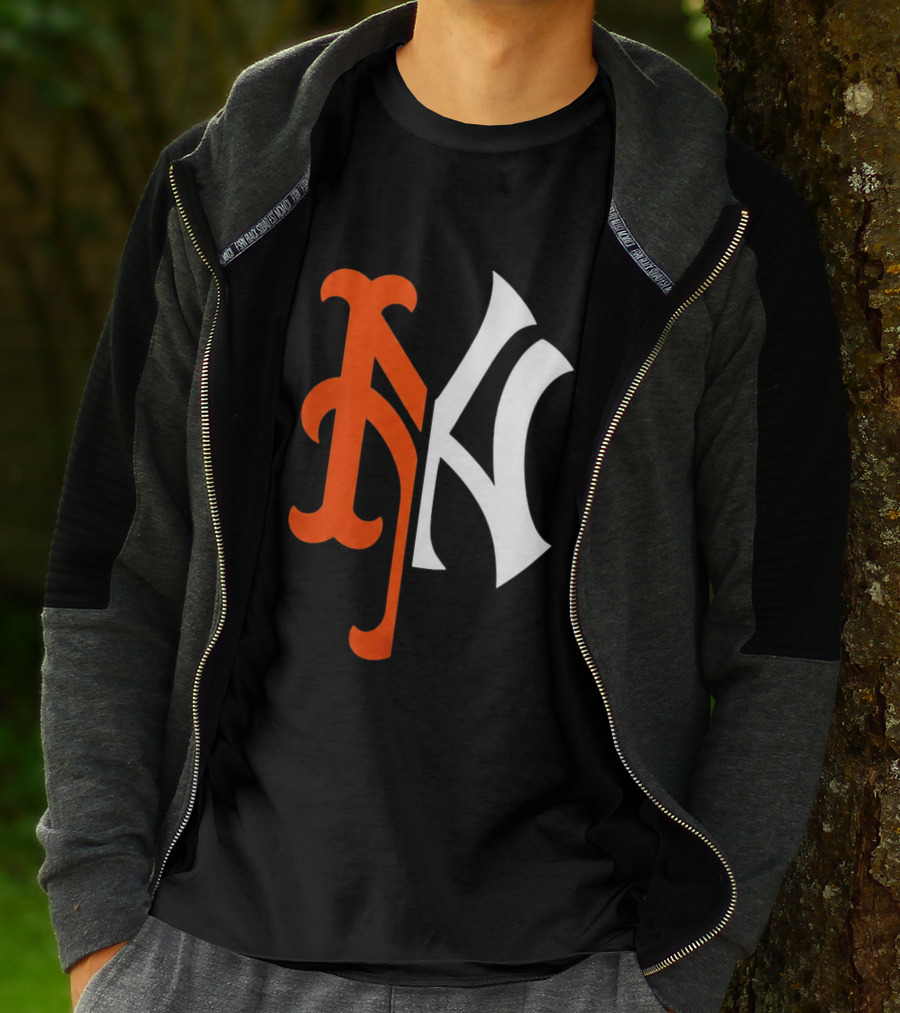 New York Mets Subway Series 2026 NY Logo Giveaway T-Shirt