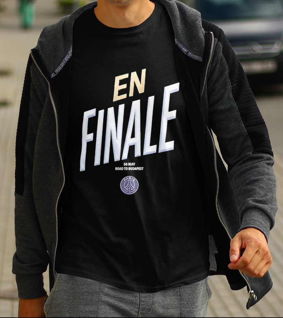 Paris Saint Germain En Finale Budapest 2026 T-Shirt