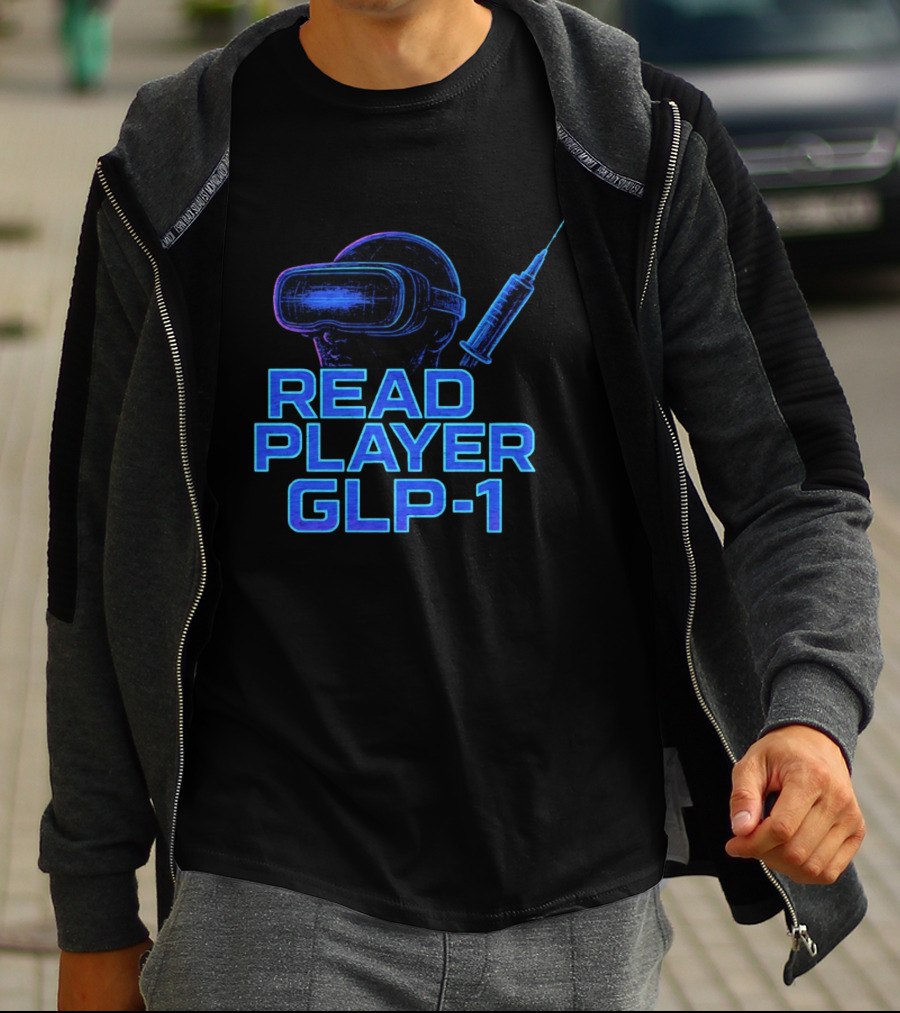 Read Player GLP 1 Virtual Reality Syringe T-Shirt