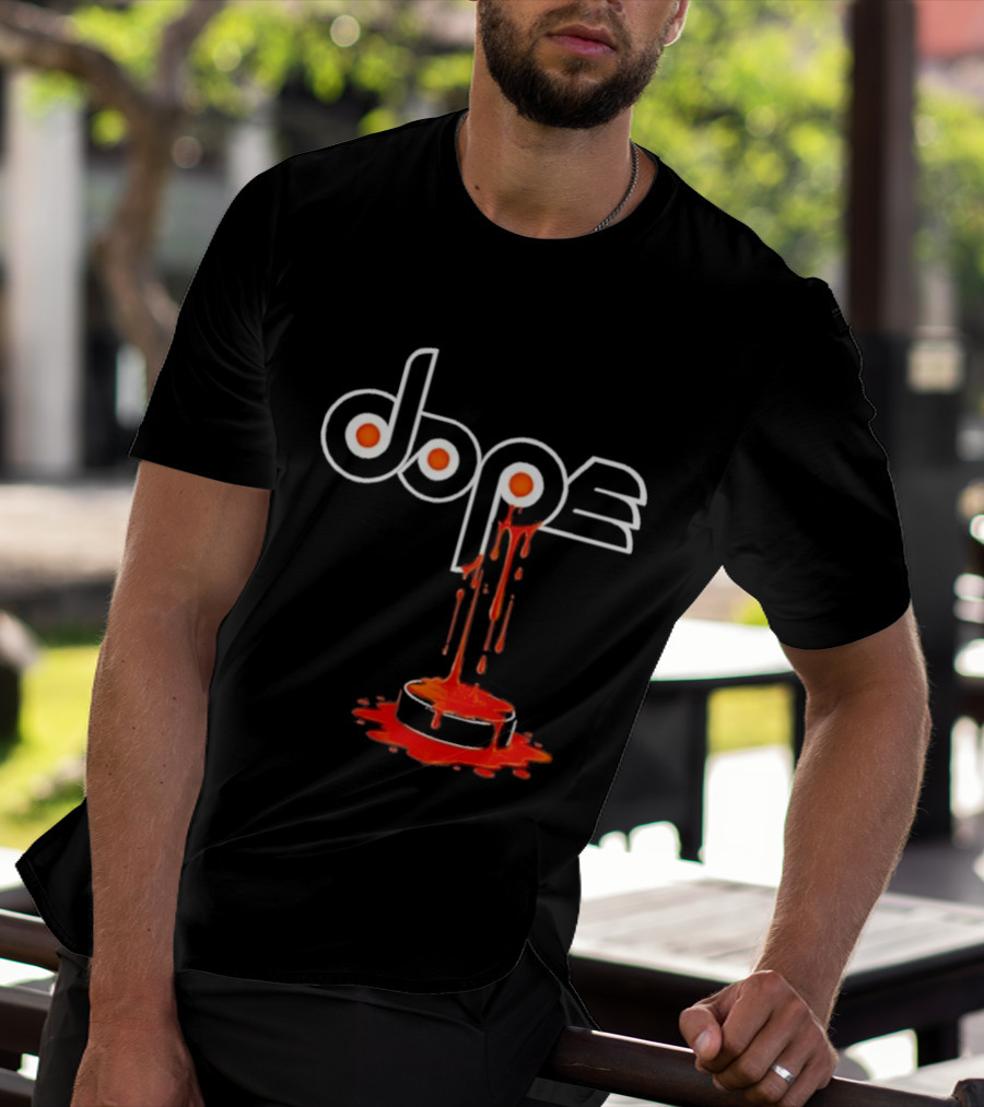 Philadelphia Flyers Dope Dripping Ignite The Orange T-Shirt