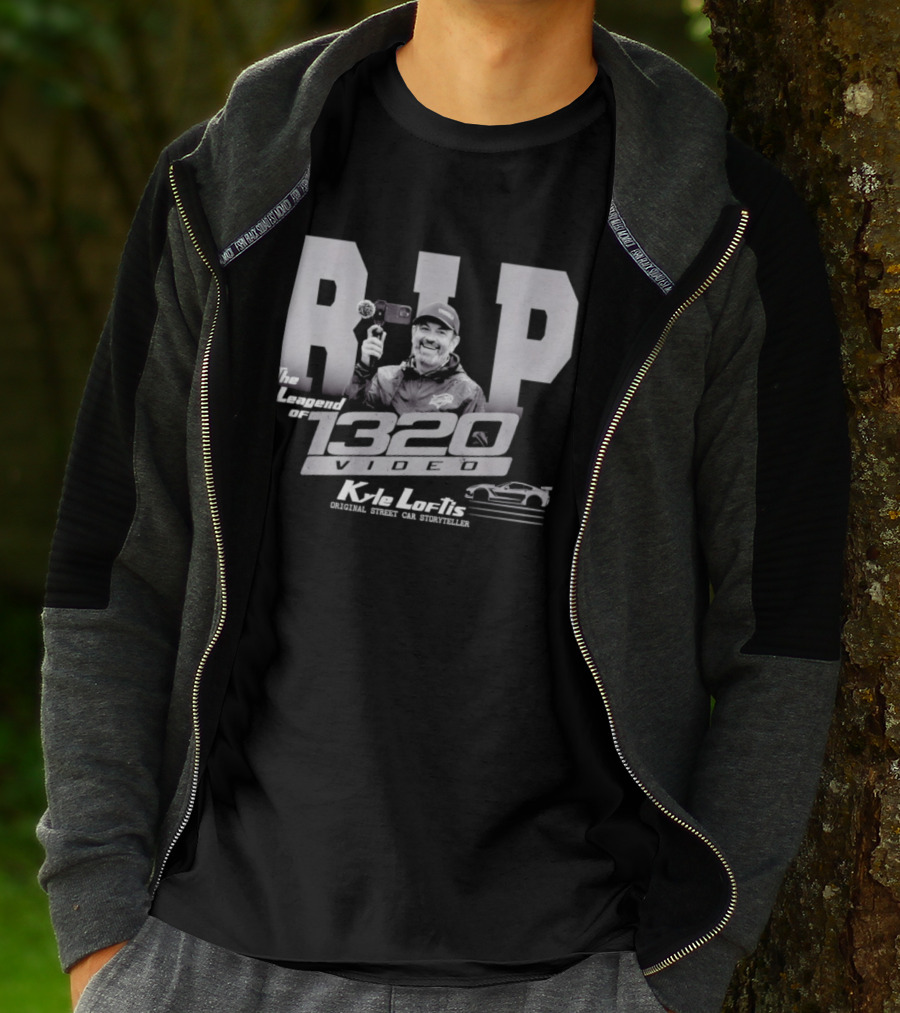 RIP Kyle Loftis The Legend Of 1320Video Original Race Car Supplier T-Shirt
