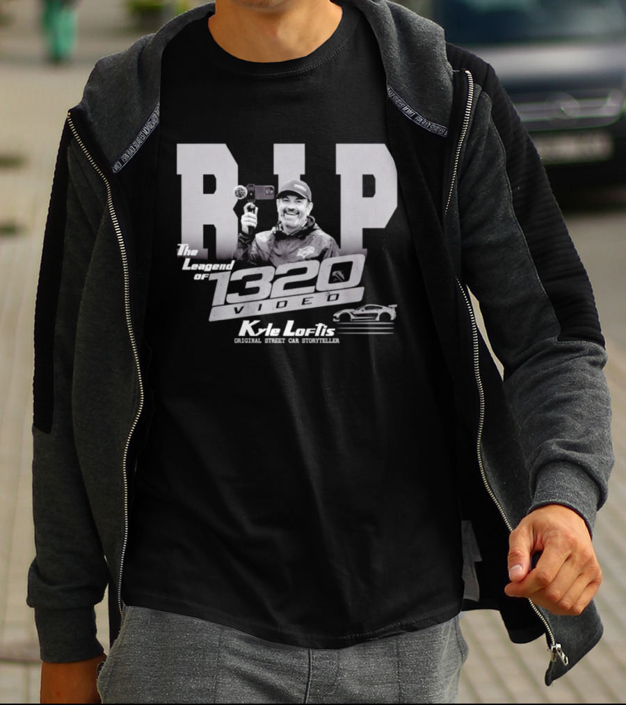 RIP Kyle Loftis The Legend Of 1320Video Original Race Car Supplier T-Shirt