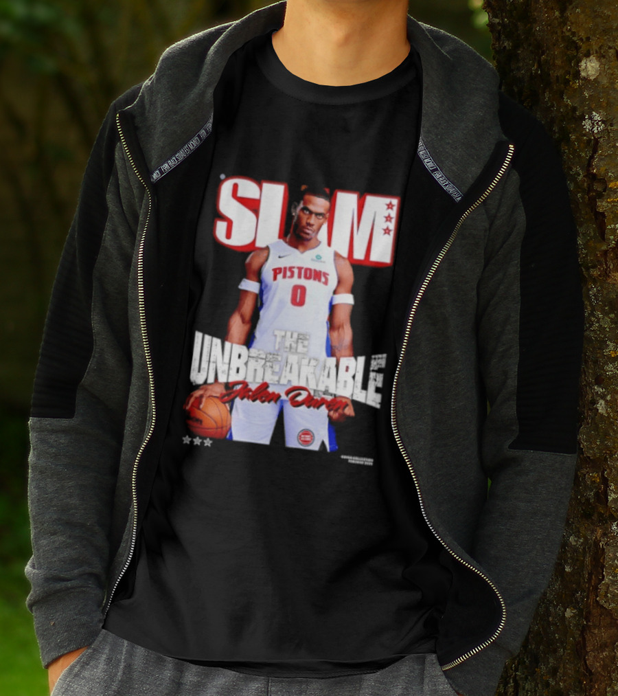 SLAM Jalen Duren Unbreakable Detroit Pistons 260 T-Shirt