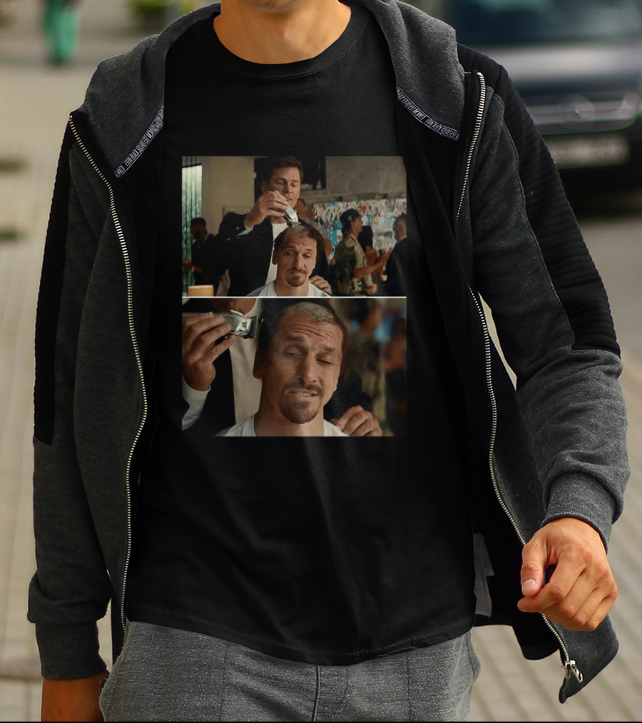 Tom Brady Zlatan Ibrahimović Haircut Almost Friday Scene T-Shirt