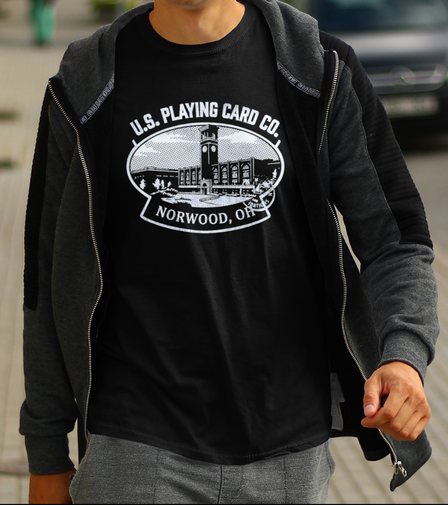 U.S. Playing Card Co. Norwood OH Tower T-Shirt