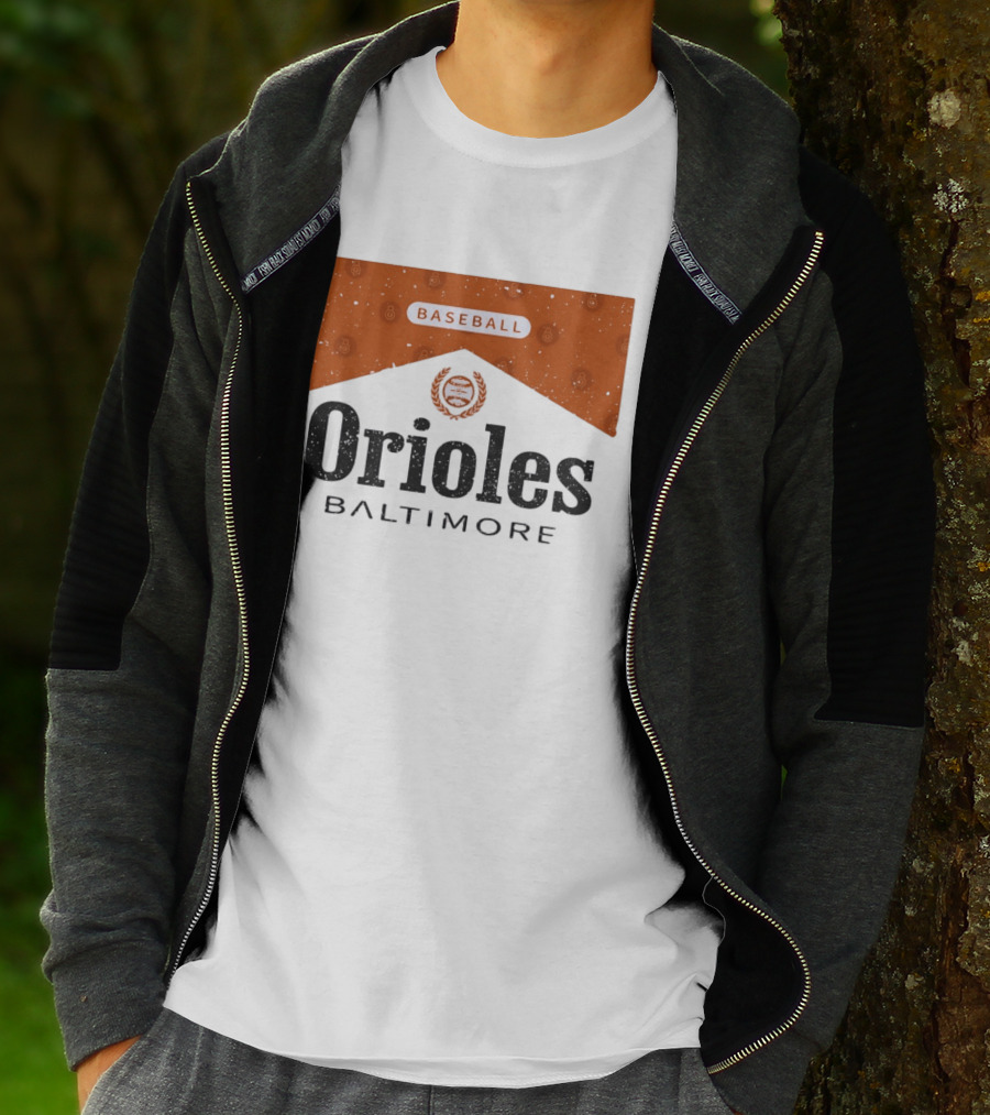 Baltimore Orioles Baseball Marlboro Collaboration T-Shirt