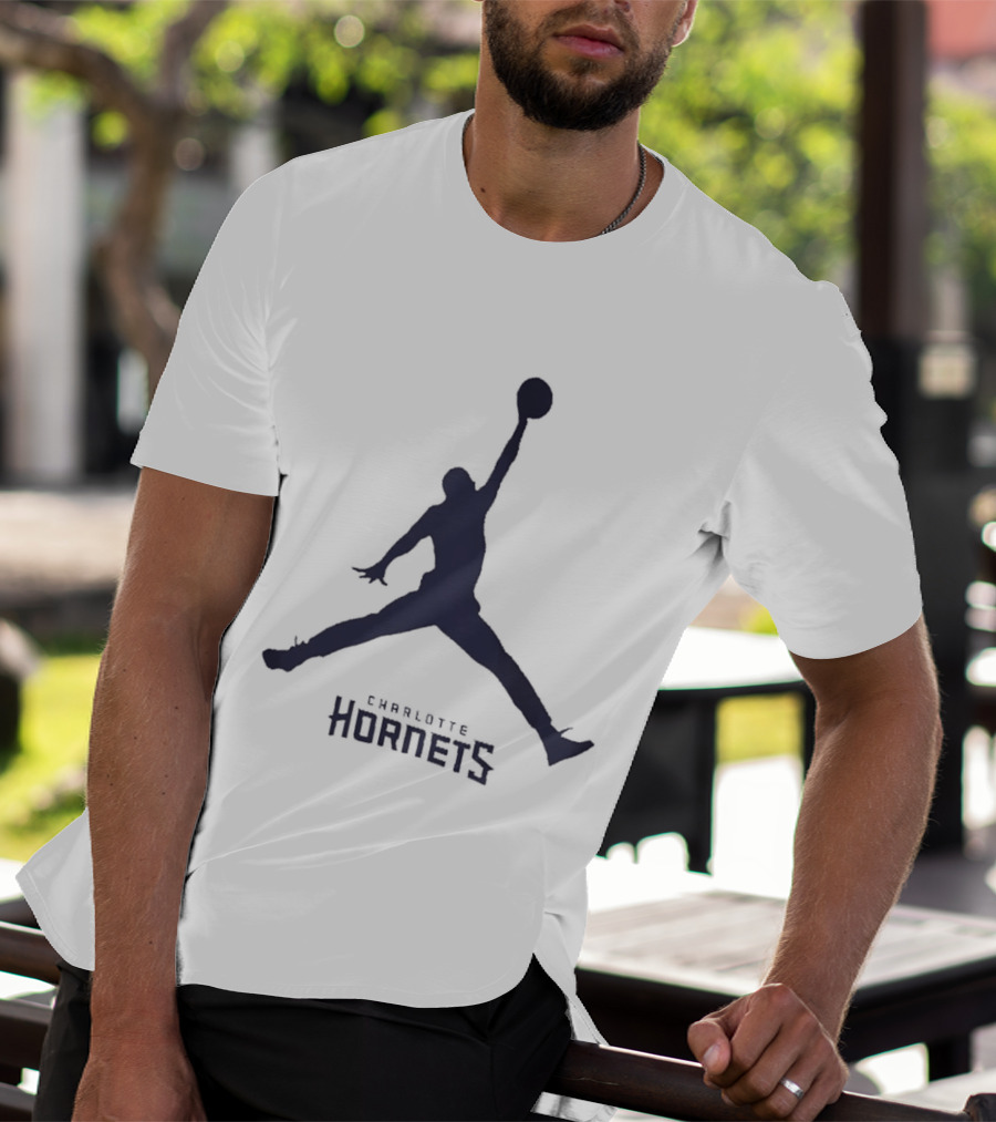 Charlotte Hornets NBA Jumpman Jordan T-Shirt