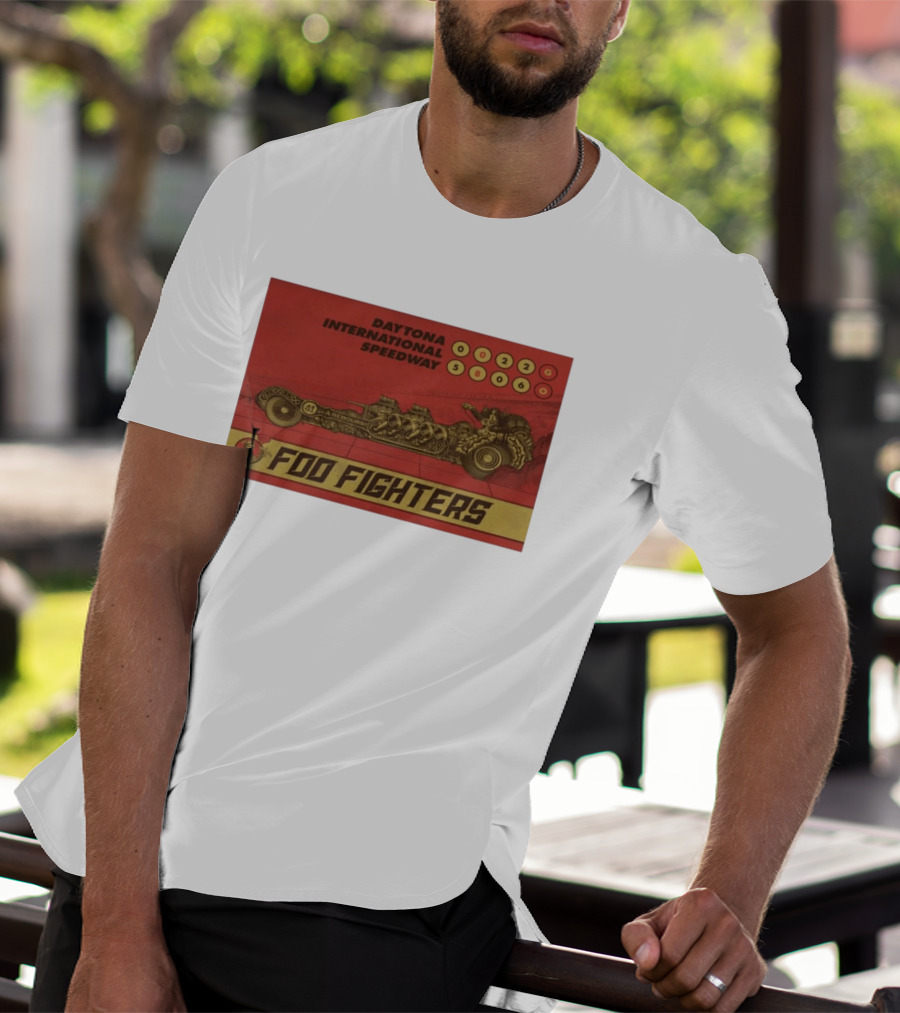 Foo Fighters Daytona International Speedway May 8 2026 Event T-Shirt