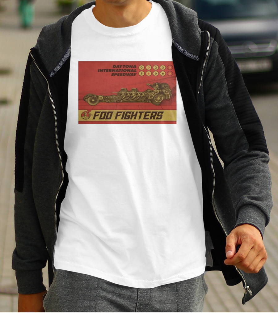 Foo Fighters Daytona International Speedway May 8 2026 Event T-Shirt