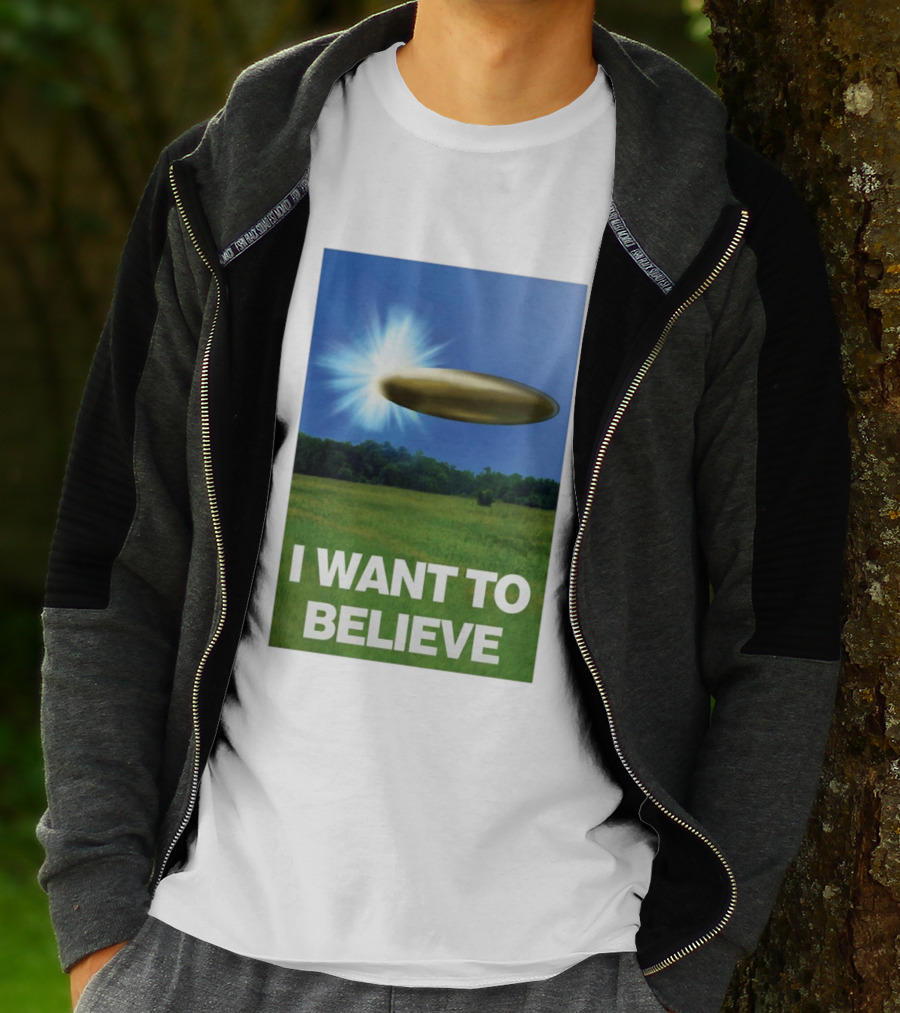 I Want To Believe UFO 2026 T-Shirt