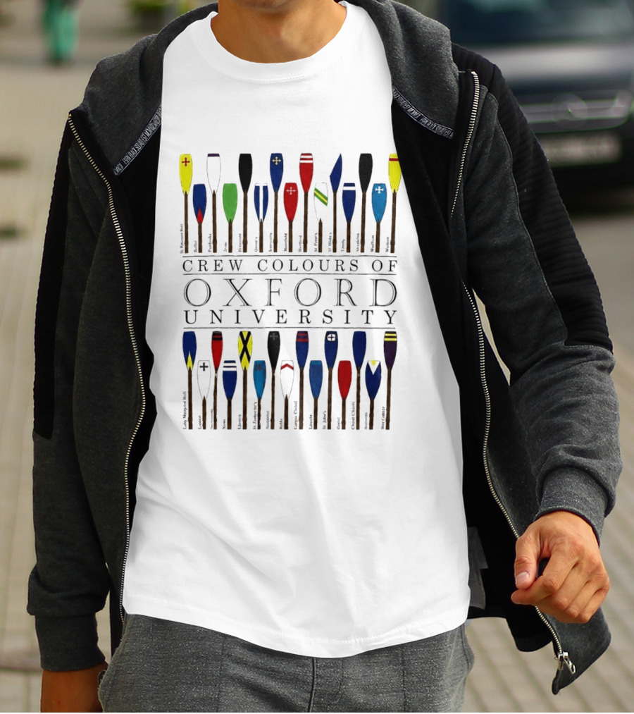 Crew Colours Oxford University Kevin Parker Wear T-Shirt