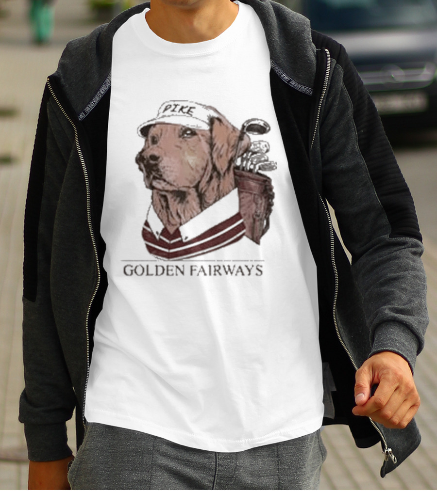 Pike Country Club Golden Fairways Retriever T-Shirt