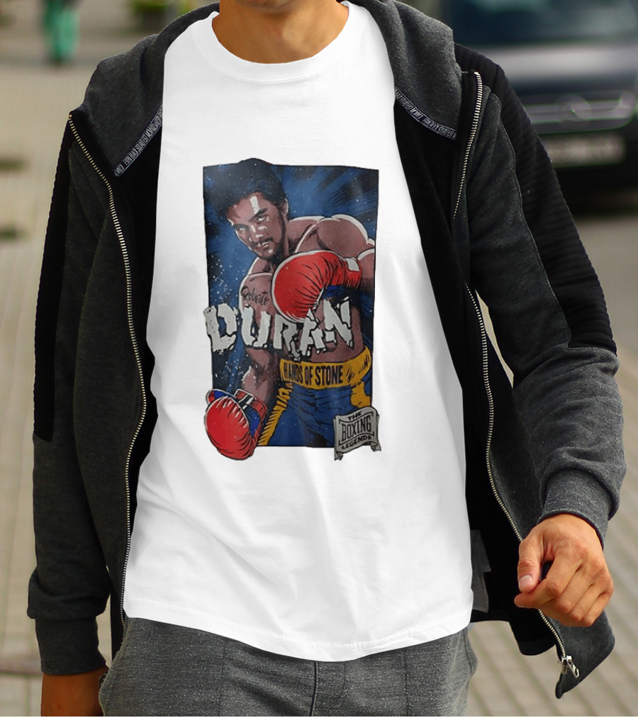 Roberto Duran Hands Of Stone The Boxing Legend T-Shirt