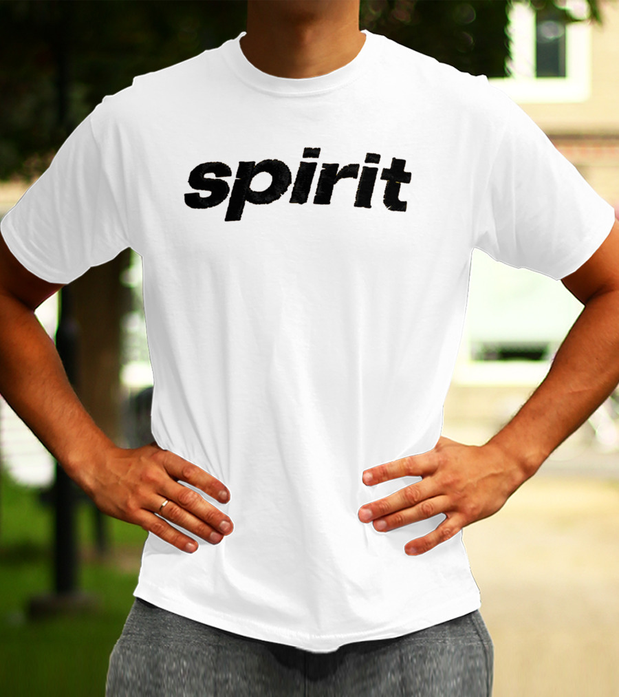 Spirit Airlines Black Text Hat Cap T-Shirt