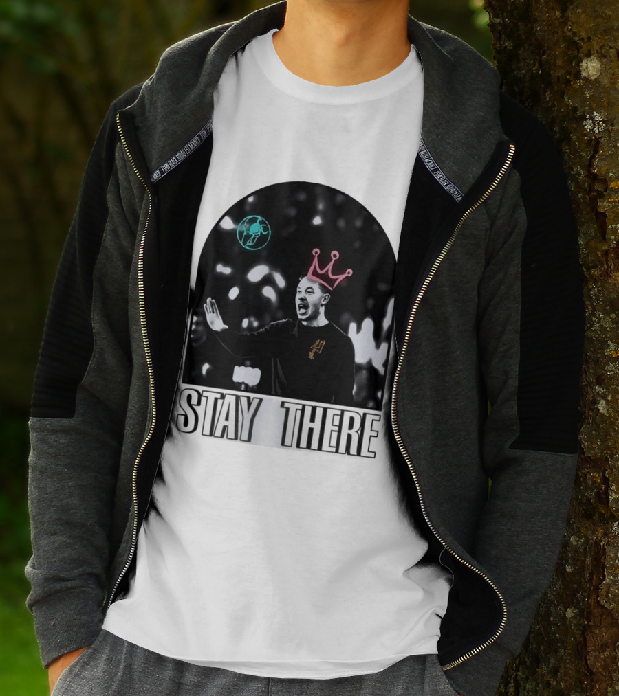 Stay There King Mitch Johnson San Antonio Spurs Coach NBA T-Shirt