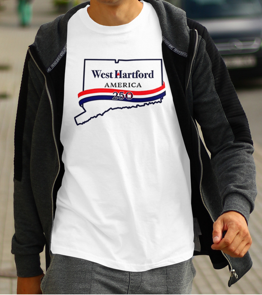 West Hartford America 250 Connecticut Celebration T-Shirt