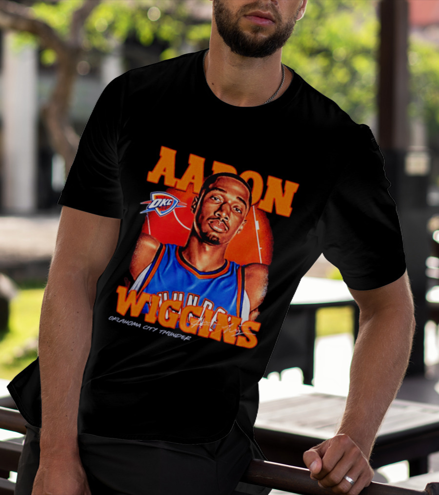 Aaron Wiggins Oklahoma City Thunder OKC Basketball T-Shirt