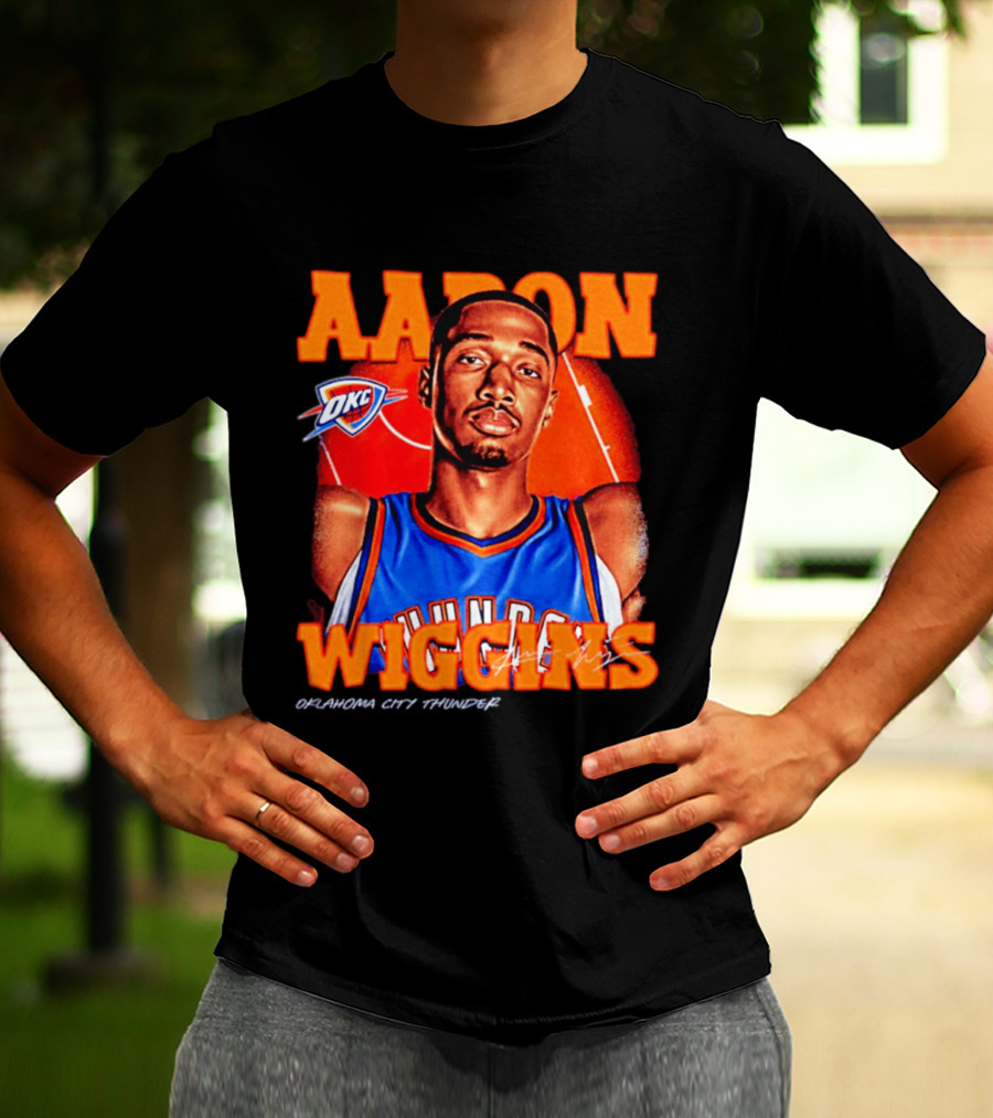 Aaron Wiggins Oklahoma City Thunder OKC Basketball T-Shirt