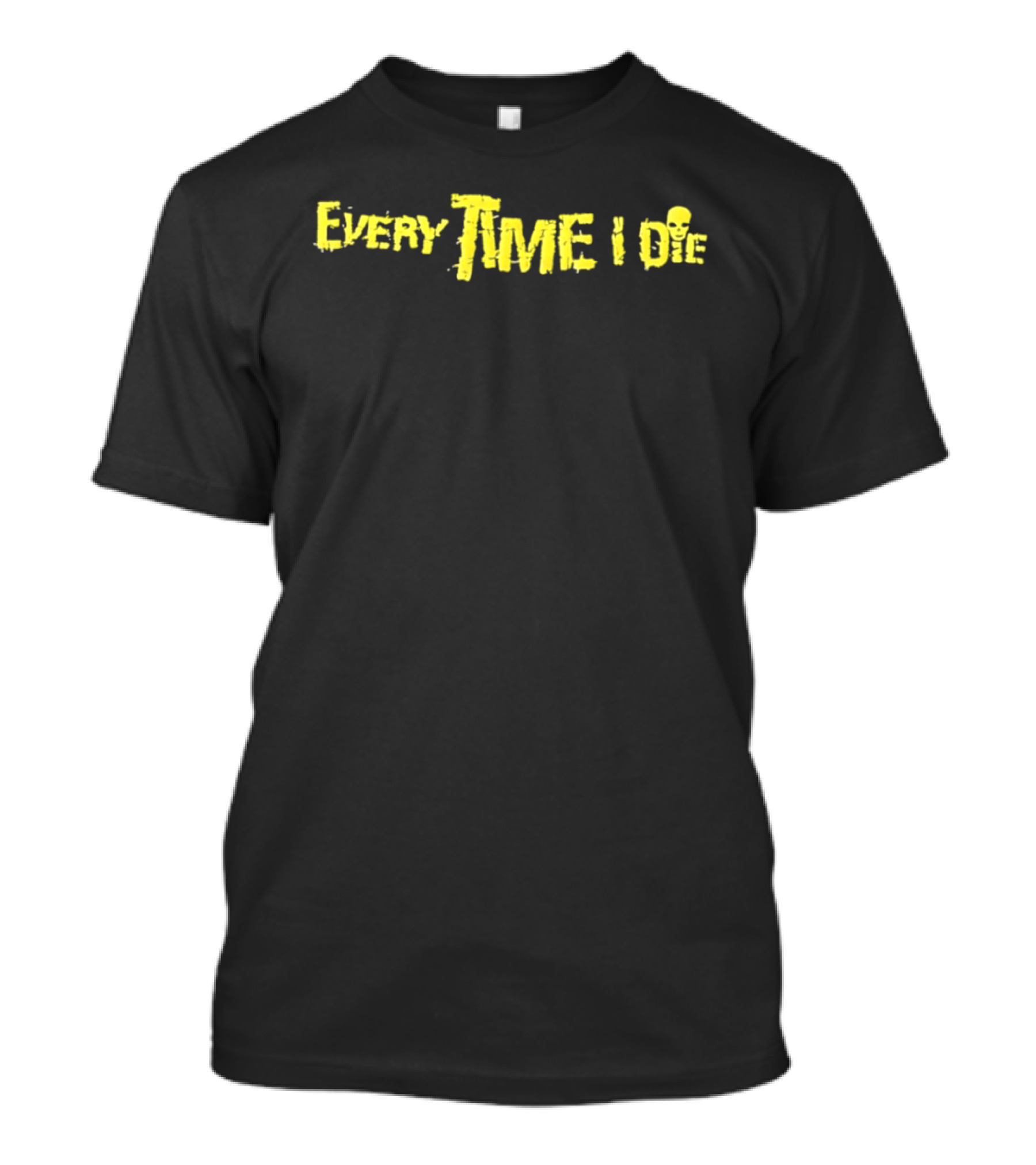 Every Time I Die Skull Yellow T-Shirt