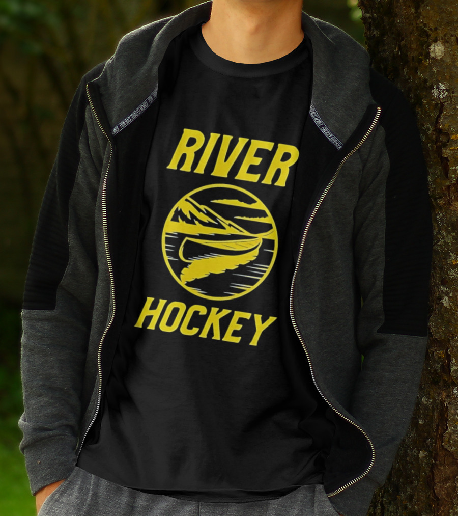 Buffalo Sabres River Hockey Scenic Canoe Adventure T-Shirt