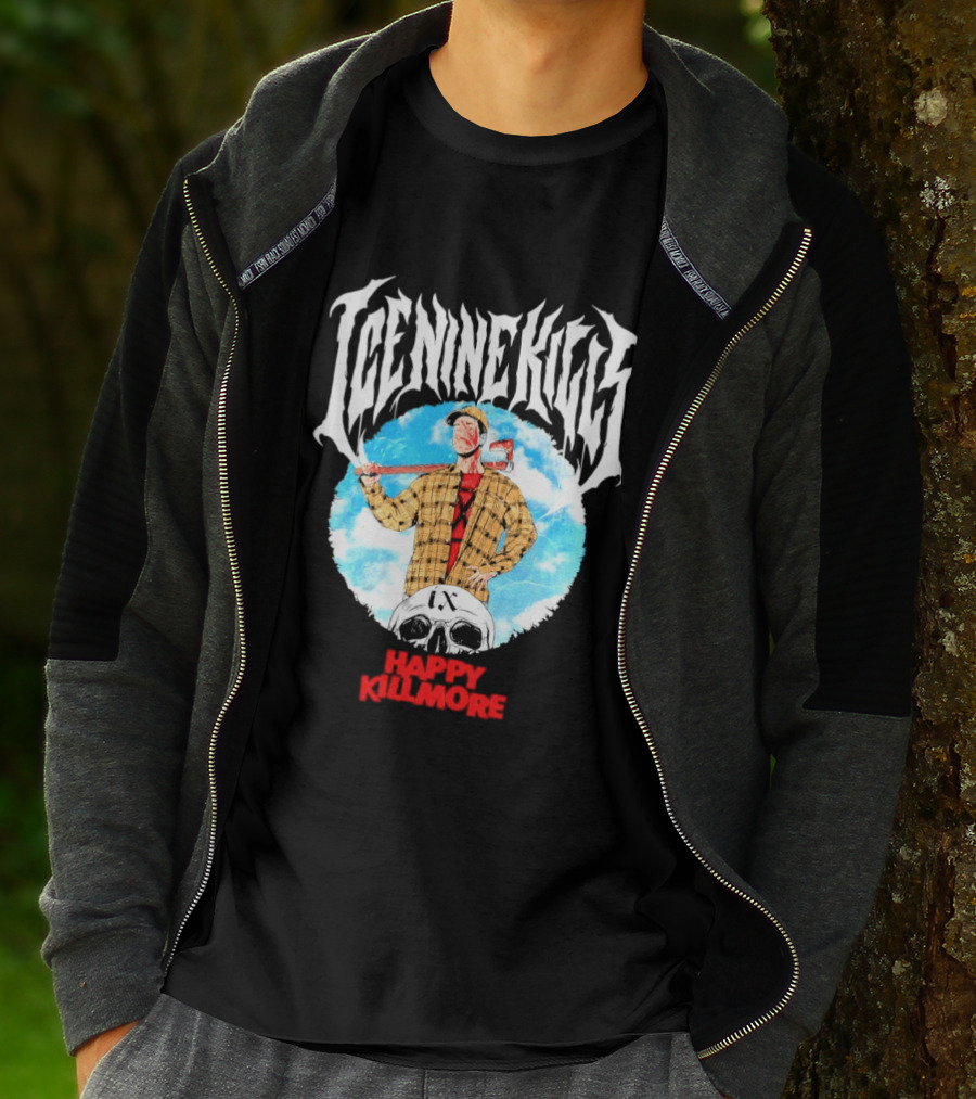 ICE NINE KILLS Happy Killmore Axe Skull T-Shirt