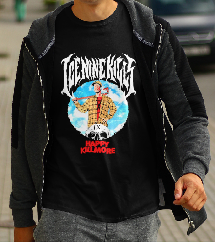 ICE NINE KILLS Happy Killmore Axe Skull T-Shirt